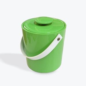 VINTAGE : mcm green ice bucket